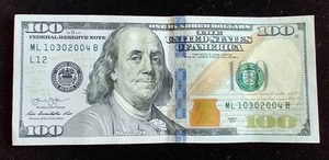 $100 Birthday Note - 10-30-2004
