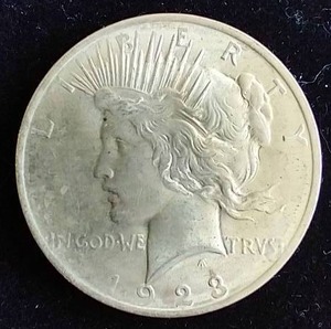 1923 Peace Dollar