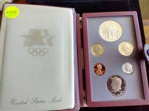 1984 US Mint Olympic Prestige Set