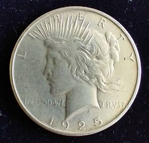 1925-S Peace Dollar
