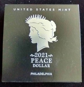 2021 Peace Dollar
