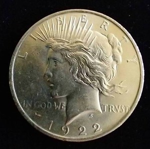 1922 Peace Dollar