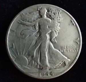 1944 Walking Liberty Half Dollar