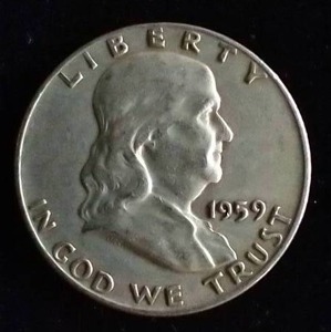 1959-D Franklin Half Dollar