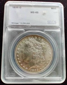 1899-O Morgan Dollar - MS65