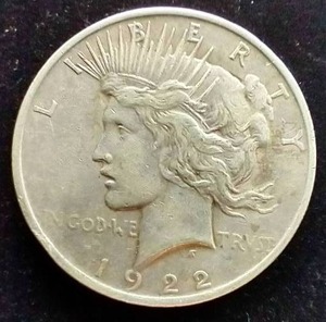 1922 Peace Dollar