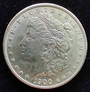 1900 Morgan Dollar