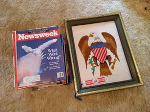 lot 30 image: Patriotic Needlework & Americana Magazines