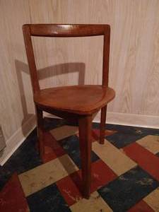 lot 119 image: Three-Legged Stool