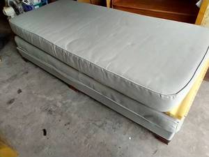 lot 137 image: Trundle Bed & Mattress