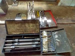 lot 176 image: Tap Sets, Drill Bits & Socket Set