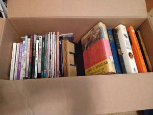 lot 182 image: Big Box of Religious Books