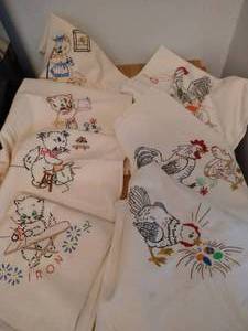lot 188 image: Embroidered Towel Lot