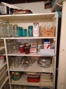 lot 260 image: Canning Jars and Supplies