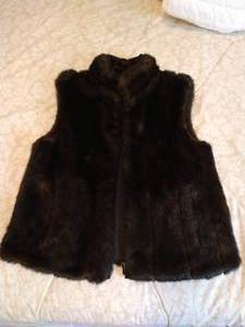 lot 289 image: Dark Brown Fur Vest