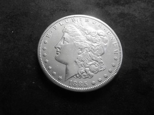 1885 S Morgan Silver Dollar