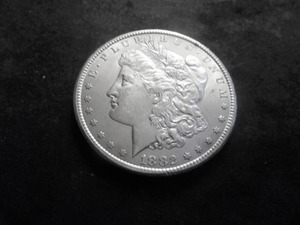 1882 CC Morgan Silver Dollar