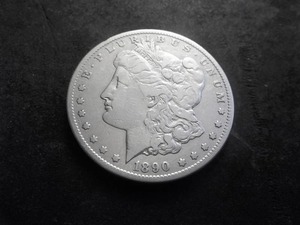 1890 CC Morgan Silver Dollar