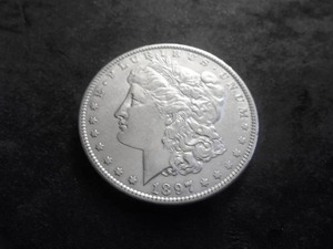 1897 O Morgan Silver Dollar