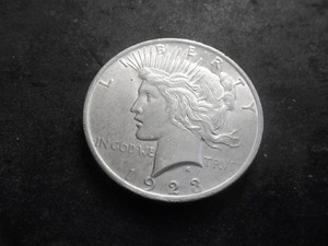 1923 Peace Silver Dollar