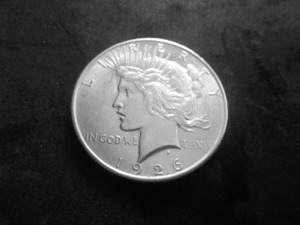 1926 D Peace Silver Dollar