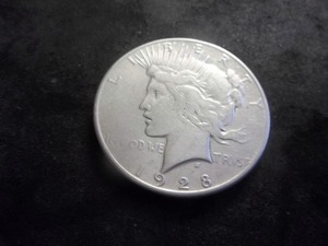 1928 S Peace Silver Dollar