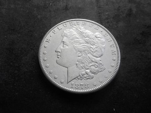 1878 S Morgan Silver Dollar