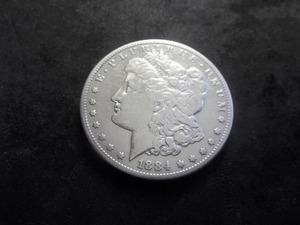 1884 S Morgan Silver Dollar