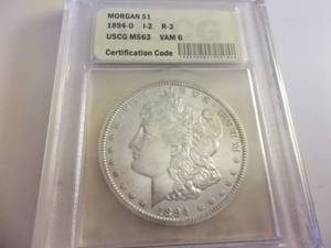 1894 O Morgan Silver Dollar