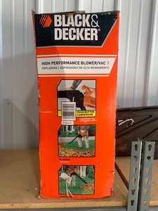 Black & Decker leaf Blower