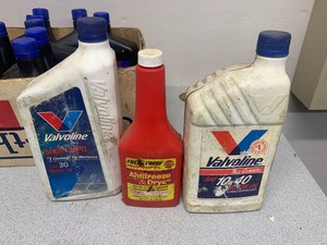 Out Board  2cycle oil (14) & other