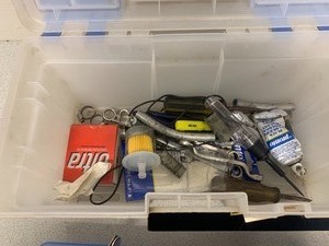 Tool Box with Misc Tools