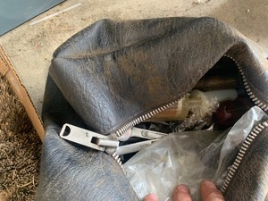 box of tools and misc