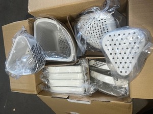 lot 40 image: Sterling Store Family 12-Piece Shelf Kit in White