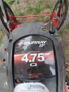 lot 58 image: Murray 22 inch push mower