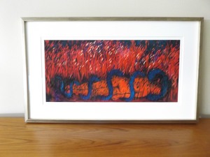 lot 2 image: Authentic Hazel Belvo Print #430 Resurrection Love&nbsp
