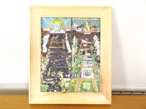 lot 8 image: Framed Mixed Media Mosaic