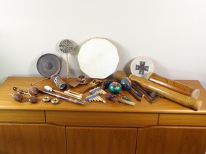 lot 33 image: Large Lot of Musical&nbspPercussion Instruments