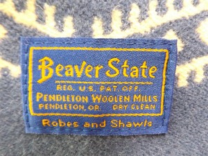 lot 41 image: Like New Pendleton Beaver State Wool Blanket