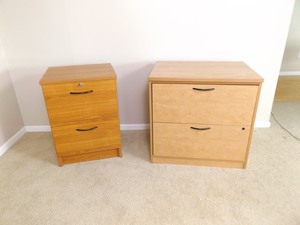 lot 81 image: 2 Filing Cabinets