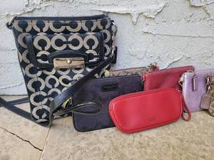 lot 25E image: Coach Designer Wallet  Miniature Handbag Collection