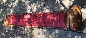lot 121 image: Amazing Vintage Hedlund Toboggan