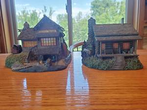lot 56 image: Two Terry Redlin Cabins