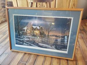 lot 12 image: Signed And Numbered And Crown Thy Good With Brotherhood By Terry Redlin