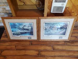 lot 13 image: Two Framed Ken Zilla Prints