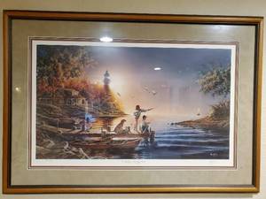 lot 48 image: Signed And Numbered Terry Redlin Print From Sea To Shining Sea