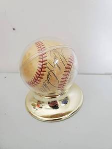 lot 114 image: Signed Kirby Pucket Ball