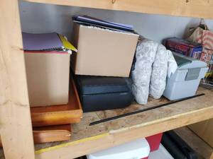 lot 106 image: Contents Of Garage Shelf