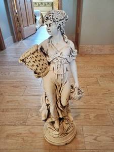 lot 31 image: Large Ceramic Or Similar Material Statue