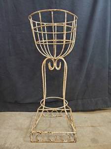 New Handmade Recycled Metal Planter Stand